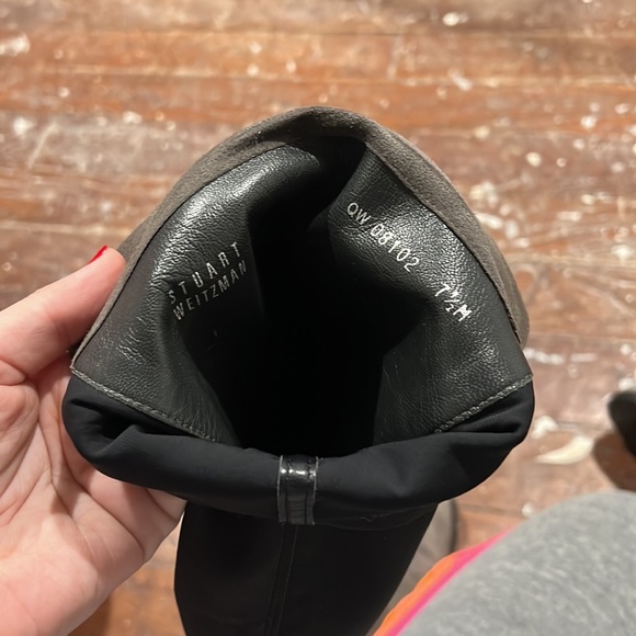 Size 7 1/2 grey suede over the knee boot - Picture 13 of 13